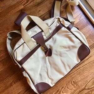 Vintage LL Bean Messenger Luggage Bag Shoulder